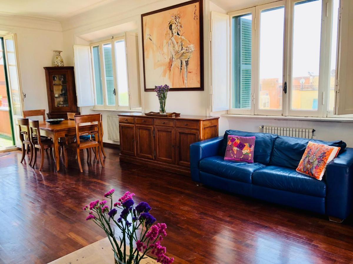 Ferienwohnung Penthouse Sea View Lido di Ostia Exterior foto